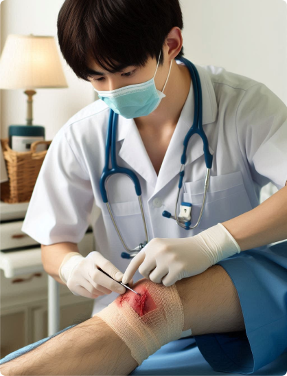 Tratamento de Feridas e Lesões